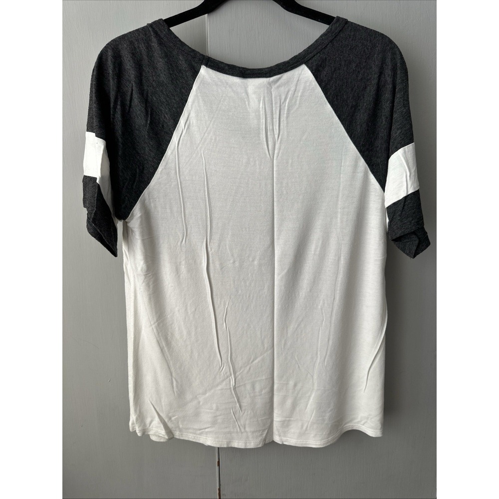 Harley Davidson T Shirt Womens L Bling Motorcycle Biker Raglan Sleeve - Picture 9 of 9